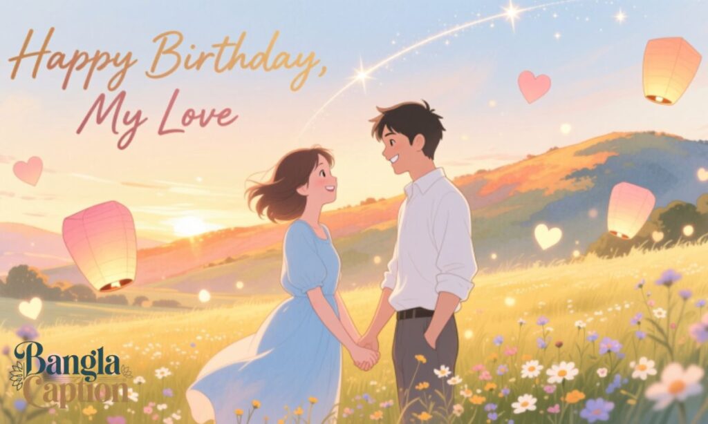 গার্লফ্রেন্ড/বয়ফ্রেন্ডের জন্য শুভ জন্মদিনের শুভেচ্ছা
