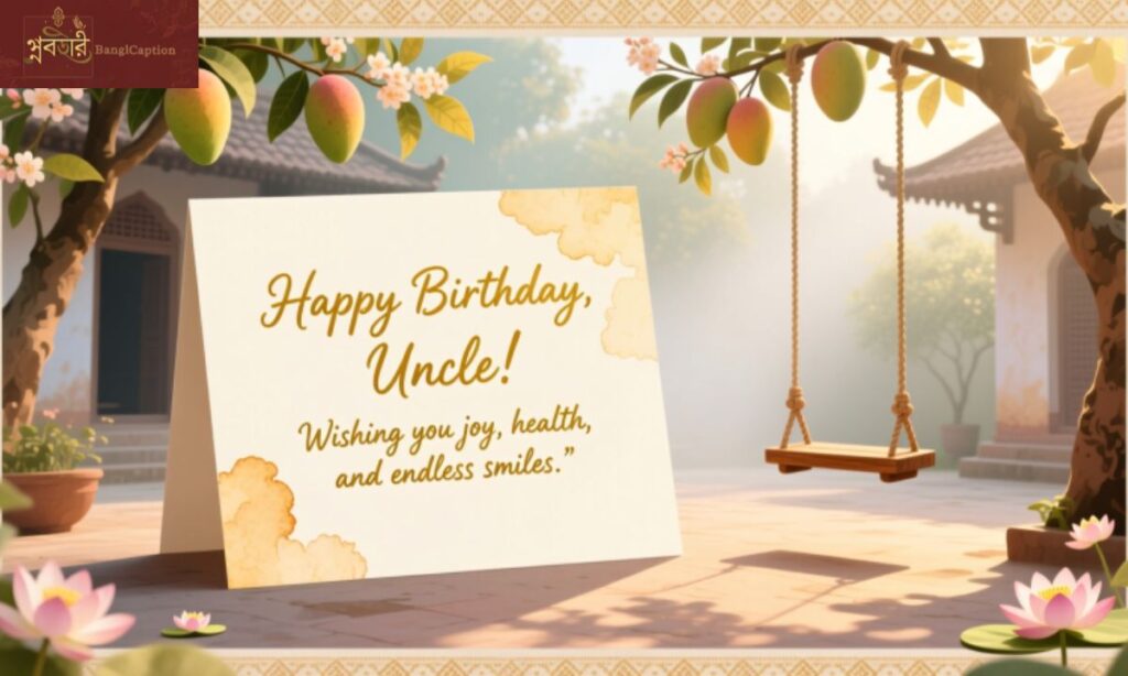 চাচার জন্মদিনের ইংরেজি মেসেজ