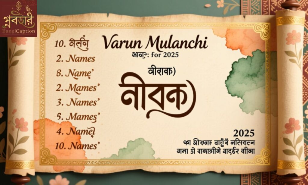 A Varun Mulanchi Names 2025 সহ অ অক্ষর দিয়ে ছেলেদের সেরা ও আকর্ষণীয় নামের তালিকা