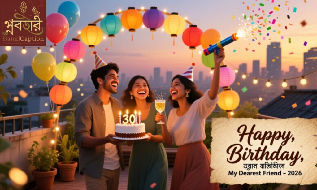 Birthday Wishes for Friend 2026 – 300+ বন্ধুর জন্মদিনের শুভেচ্ছা স্ট্যাটাস, ক্যাপশন