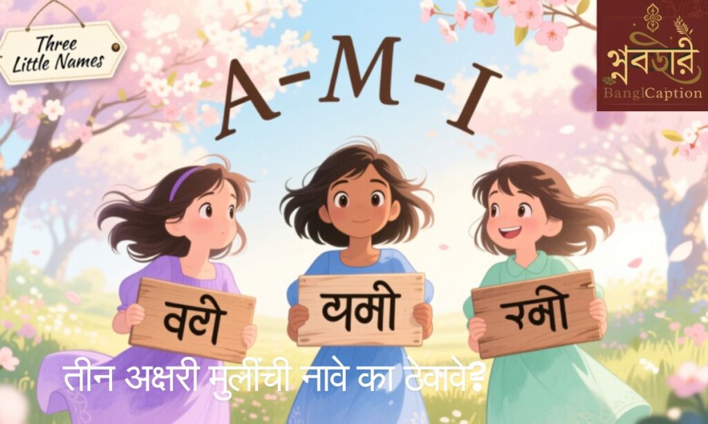तीन अक्षरी मुलींची नावे का ठेवावे?