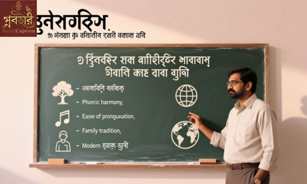 অ থেকে ছেলেদের নাম বাছাই করার সময় যেসব বিষয় মনে রাখা উচিত