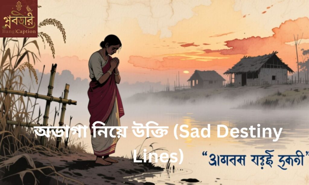 অভাগা নিয়ে উক্তি (Sad Destiny Lines)
