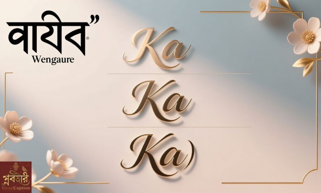 ক বর্ণ থেকে আধুনিক ও স্টাইলিশ মেয়েদের নাম