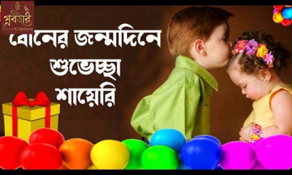 ছোট বোনের জন্মদিনের ইংরেজি শুভেচ্ছা (English Wishes for Sister)