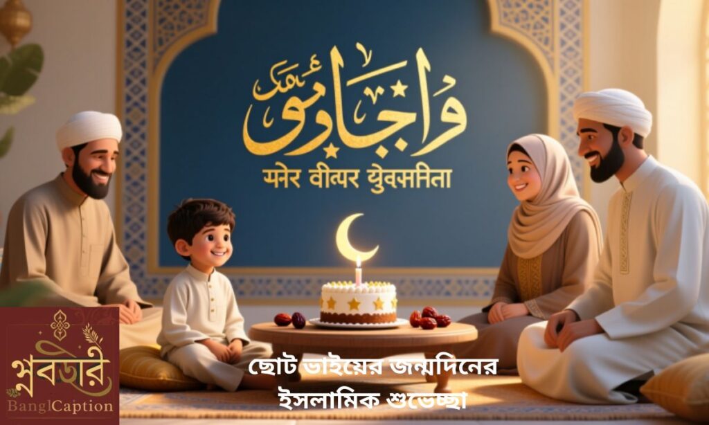 ছোট ভাইয়ের জন্মদিনের ইসলামিক শুভেচ্ছা