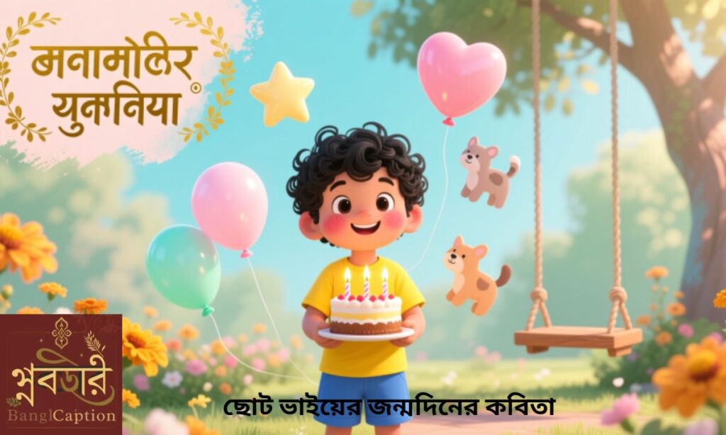 ছোট ভাইয়ের জন্মদিনের কবিতা