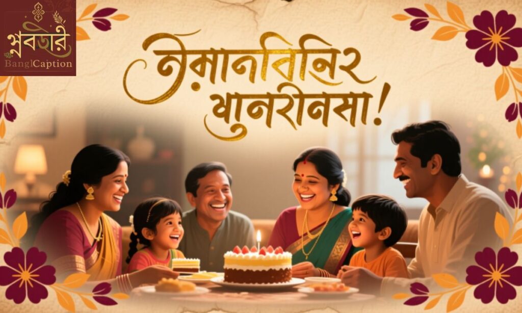 জন্মদিনের শুভেচ্ছা পরিবারের জন্য