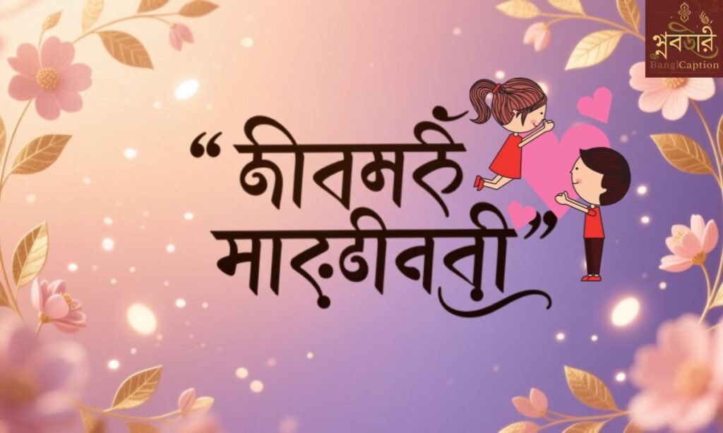 তোমাকে ভালোবাসি ক্যাপশন