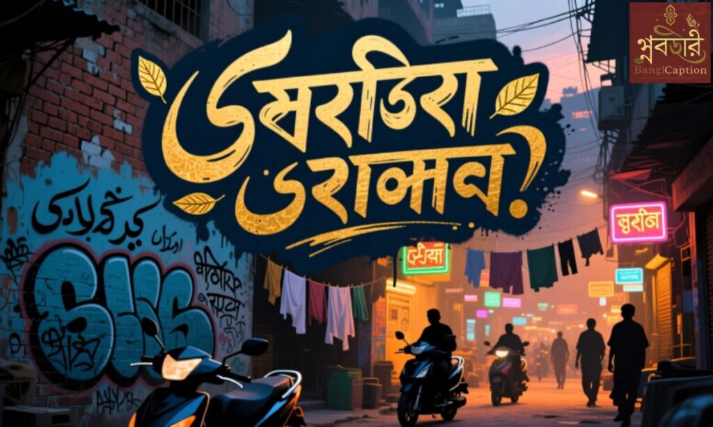 বাংলা শর্ট ক্যাপশন stylish