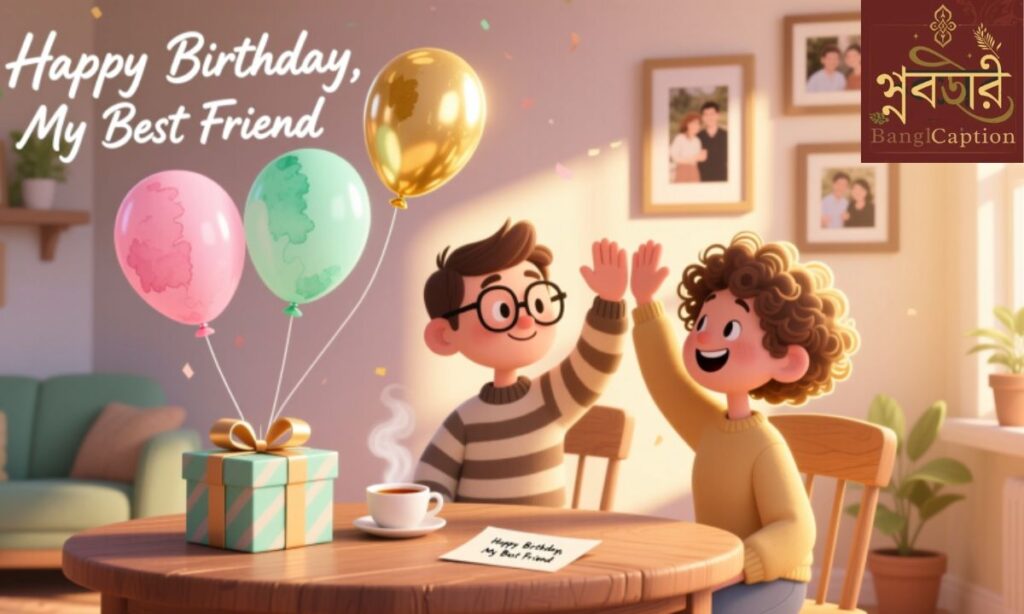 বেস্ট ফ্রেন্ড এর জন্মদিনের শুভেচ্ছা