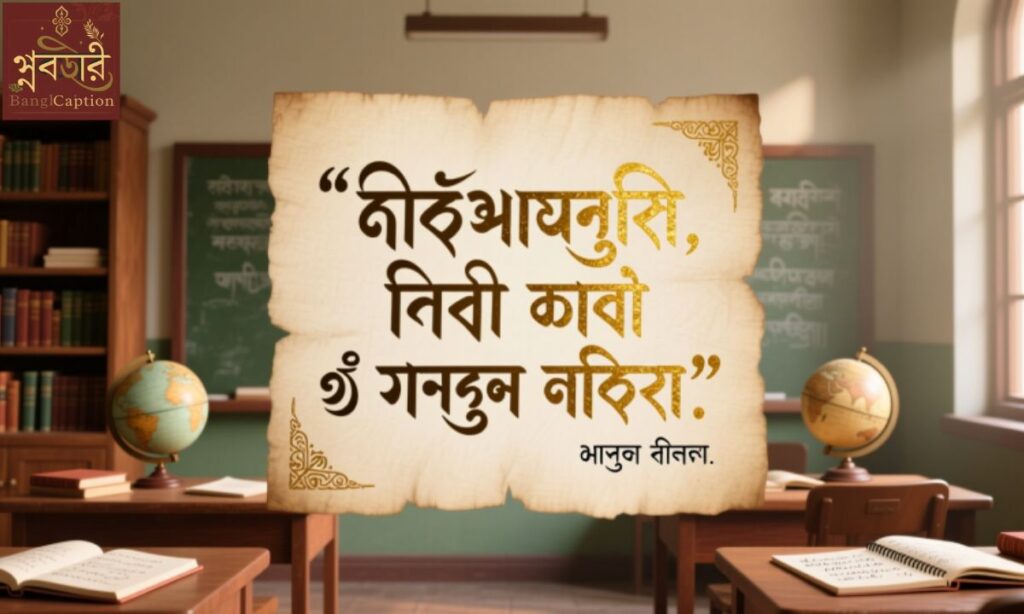 শিক্ষামূলক নীতি বাক্য ও গুরুত্বপূর্ণ শিক্ষা