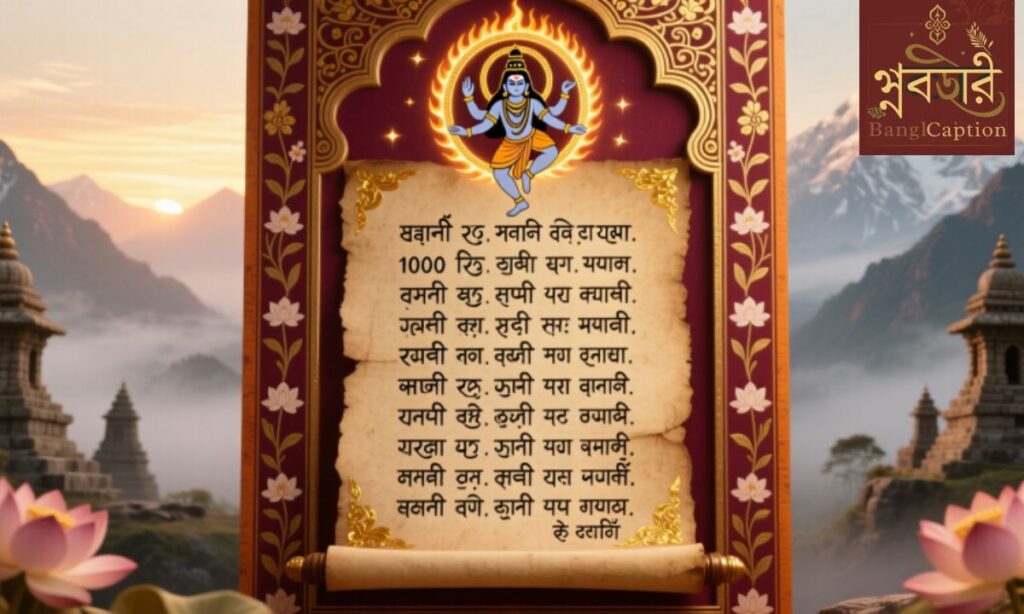 শিবের ১০০০ নাম দেবনাম সংগৃহ