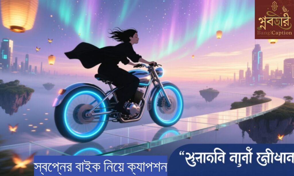 স্বপ্নের বাইক নিয়ে ক্যাপশন