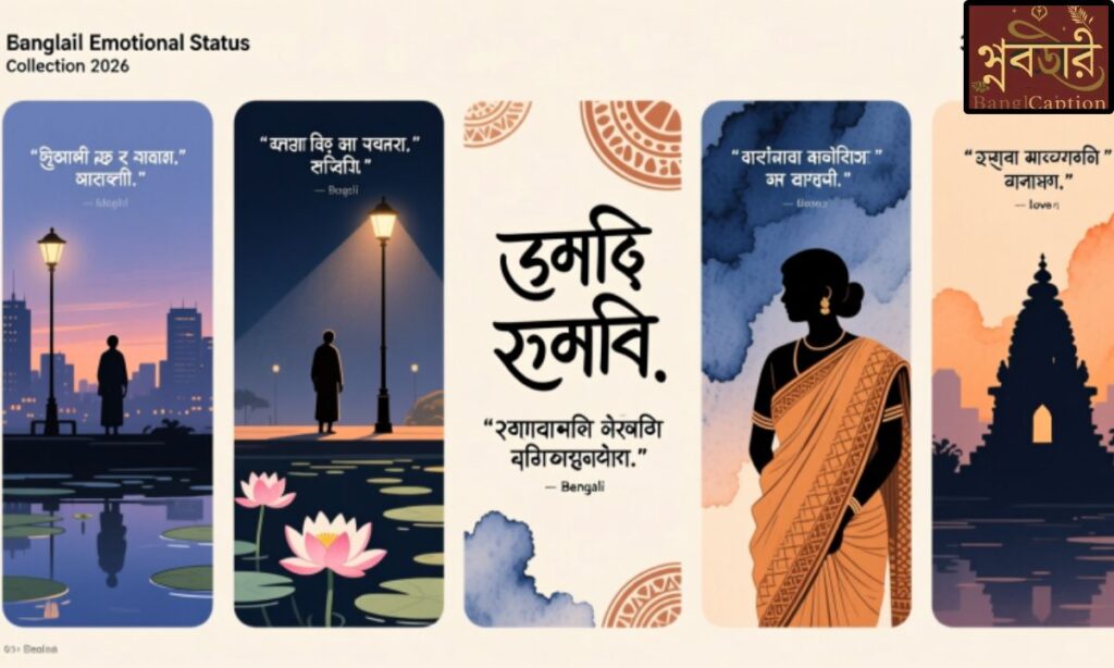 300+ Emotional Caption Bangla স্ট্যাটাস ও উক্তি সংগ্রহ ২০২৬