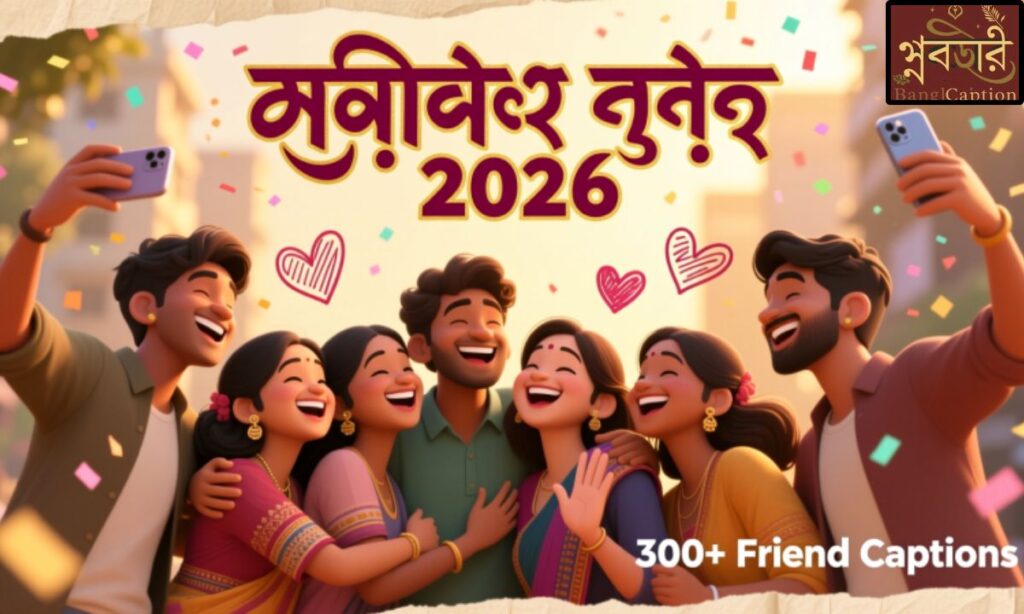 300+ Friend Captions Bangla ২০২৬ বন্ধুত্বের উক্তি ও FB স্ট্যাটাস