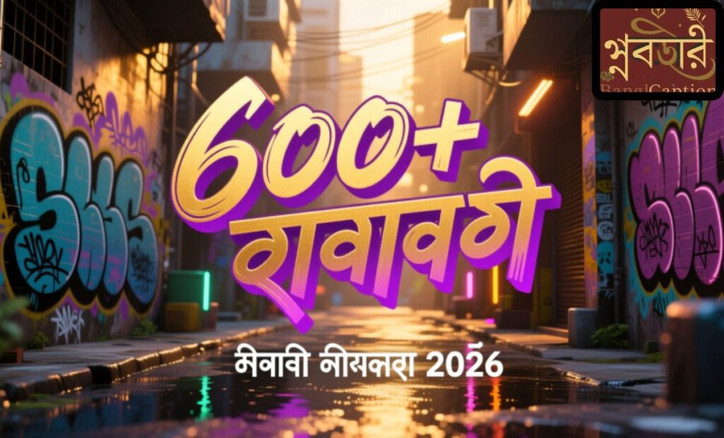 600+ Bangla Attitude Captions স্টাইলিশ স্ট্যাটাস আপডেট ২০২৬ এর জন্য