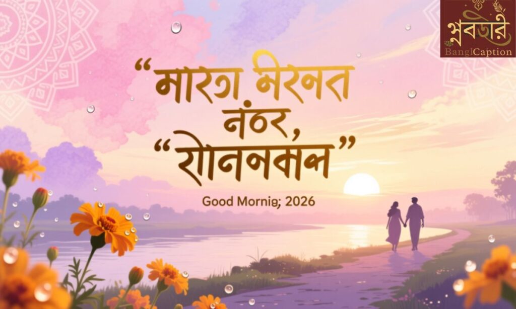 Bangla Good Morning Wishes রোমান্টিক মেসেজ ও স্ট্যাটাস ২০২৬