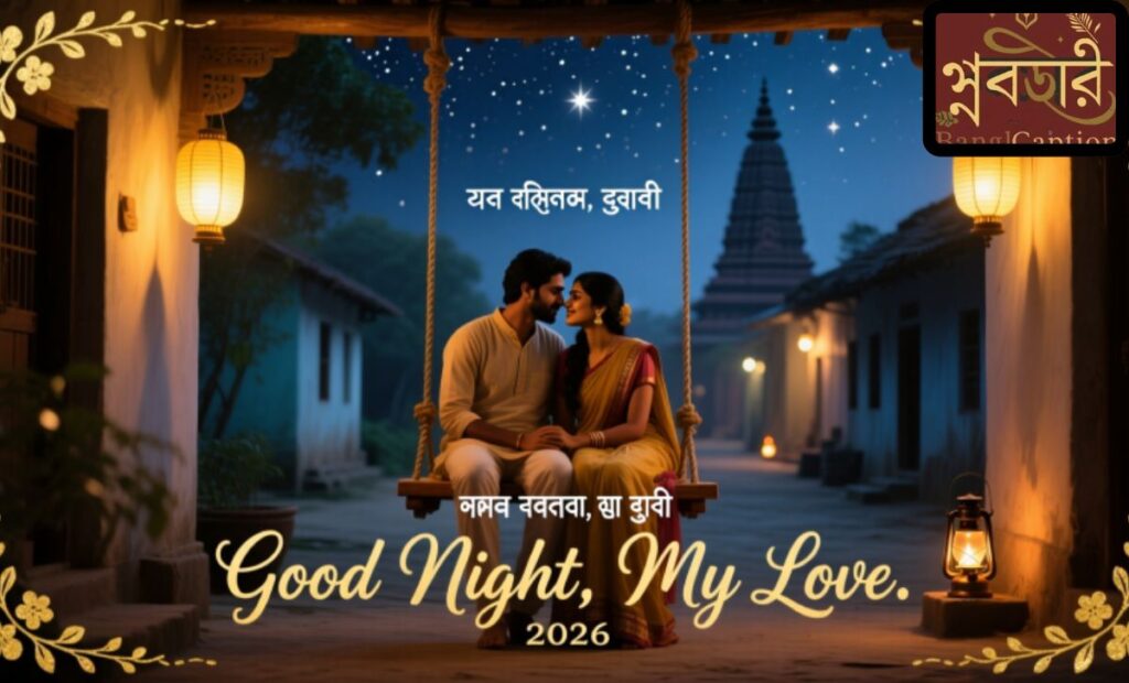 Bangla Good Night Wishes  রোমান্টিক SMS, উক্তি ও ক্যাপশন ২০২৬