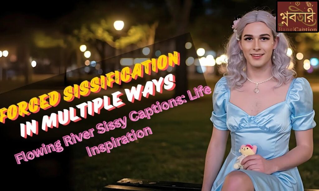 Flowing River Sissy Captions: Life Inspiration