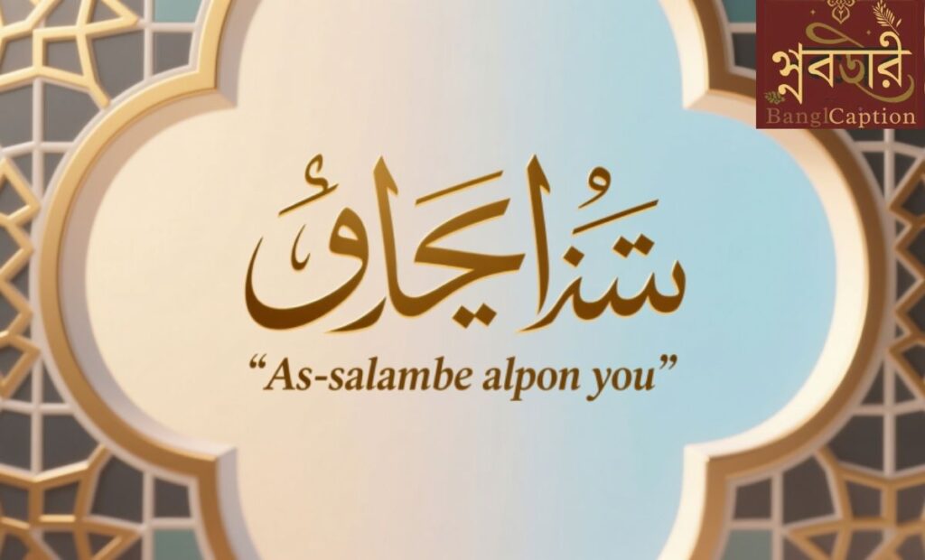 আন্তর্জাতিক ব্যবহারকারীদের জন্য ইসলামিক ক্যাপশন ইংলিশ
