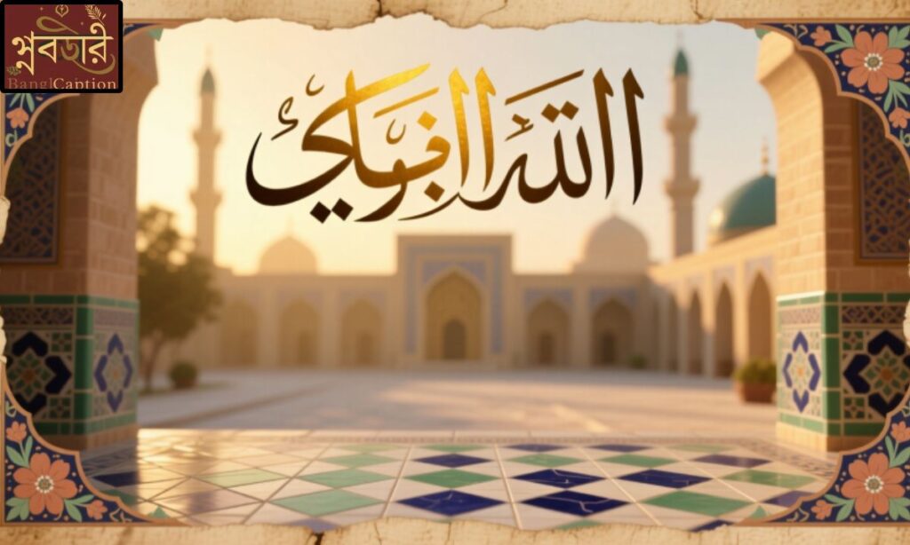 ইসলামিক ক্যাপশন আরবি ভাষায়