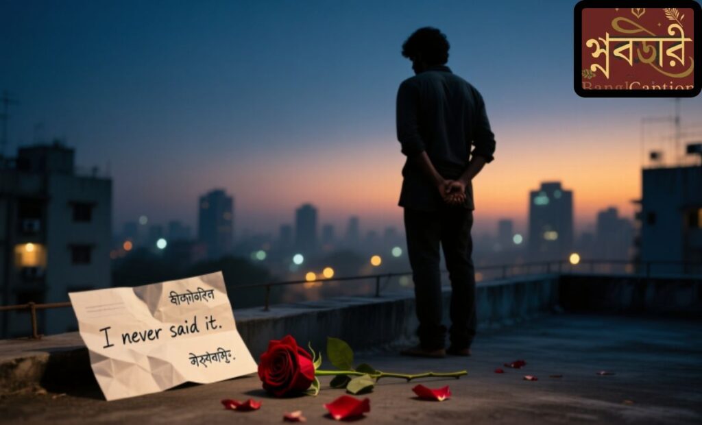 একতরফা ভালোবাসার ব্যথা