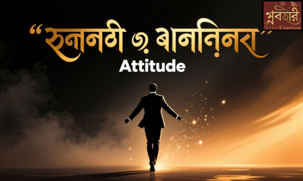 ক্ষমতা ও আত্মবিশ্বাস নিয়ে Attitude ক্যাপশন