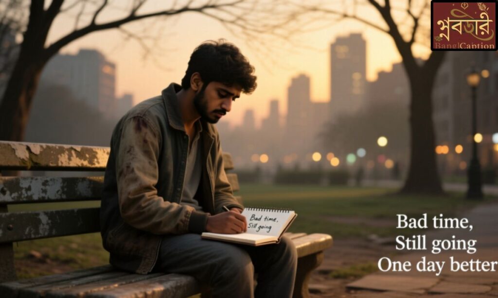 খারাপ সময় নিয়ে ইংরেজি স্ট্যাটাস