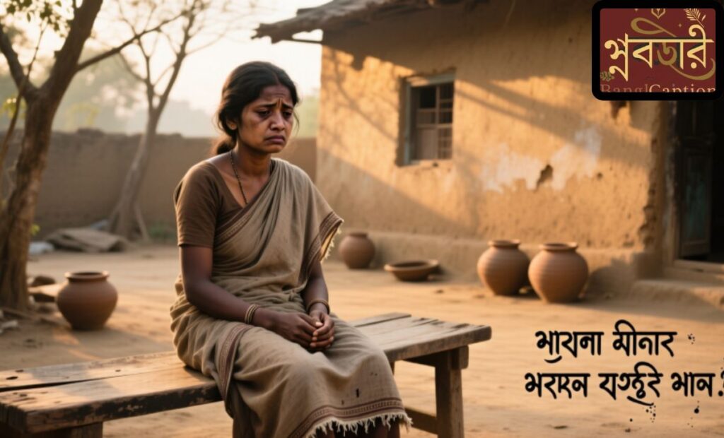 চুপচাপ সহ্য করার কষ্টের কথা