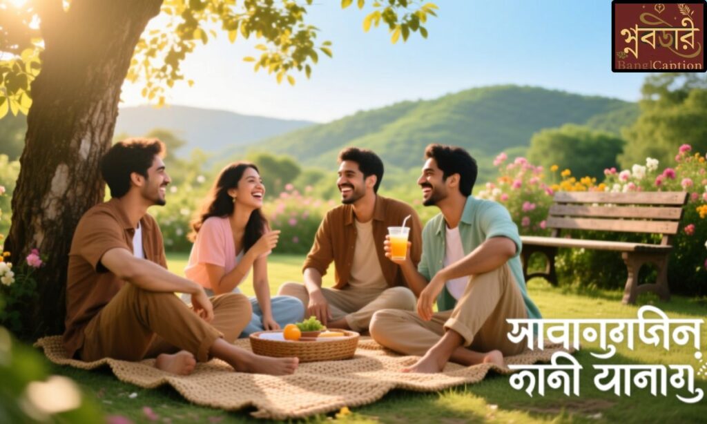 বন্ধুদের সাথে কাটানো সময় নিয়ে স্ট্যাটাস