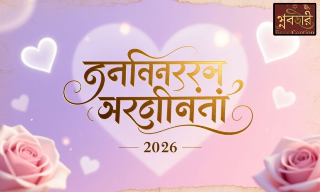 সত্যিকারের ভালোবাসা নিয়ে বিশেষ ক্যাপশন ২০২৬