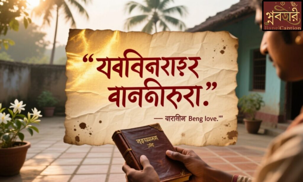 সত্যিকারের ভালোবাসার বাংলা উক্তি