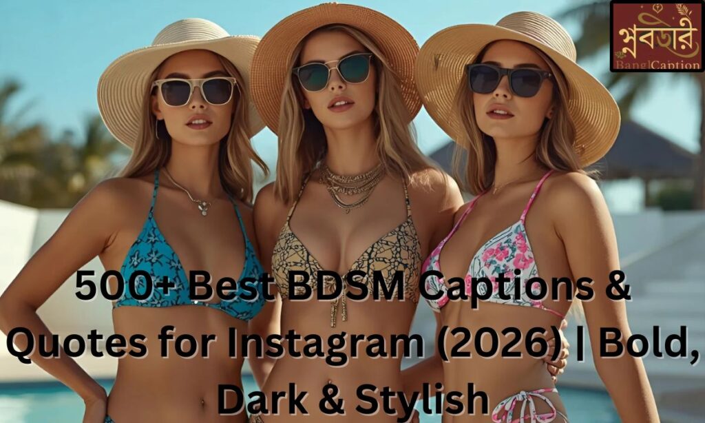 500+ Best BDSM Captions & Quotes for Instagram (2026) | Bold, Dark & Stylish