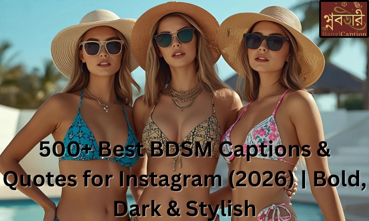 500+ Best BDSM Captions & Quotes for Instagram (2026) | Bold, Dark & Stylish