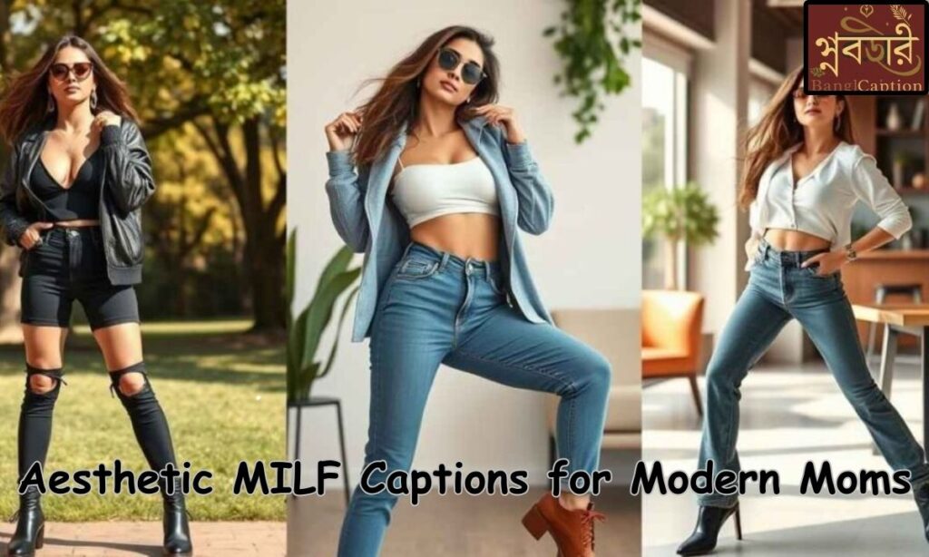 Aesthetic MILF Captions for Modern Moms