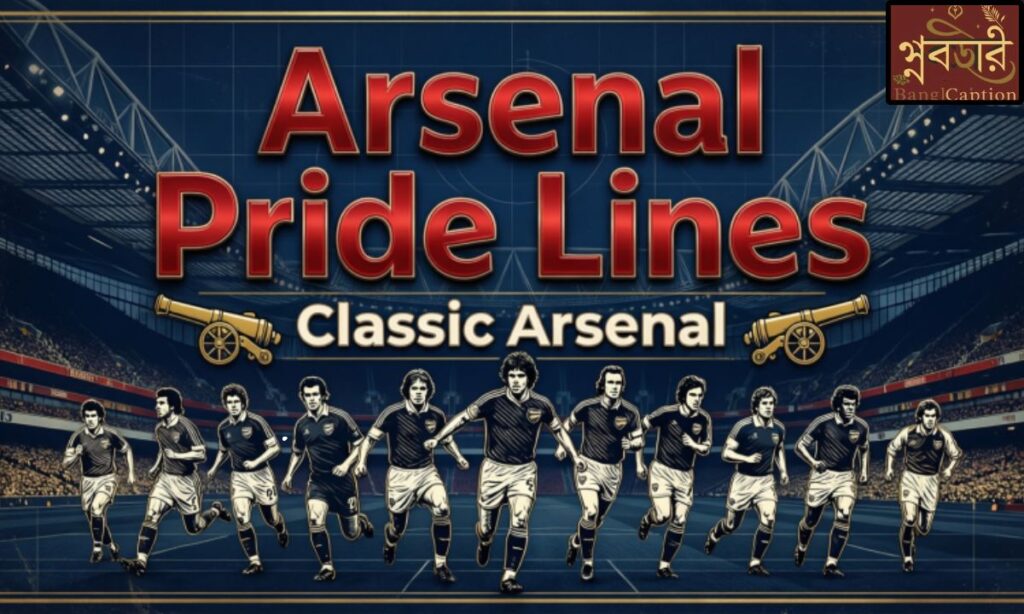 Classic Arsenal Pride Lines