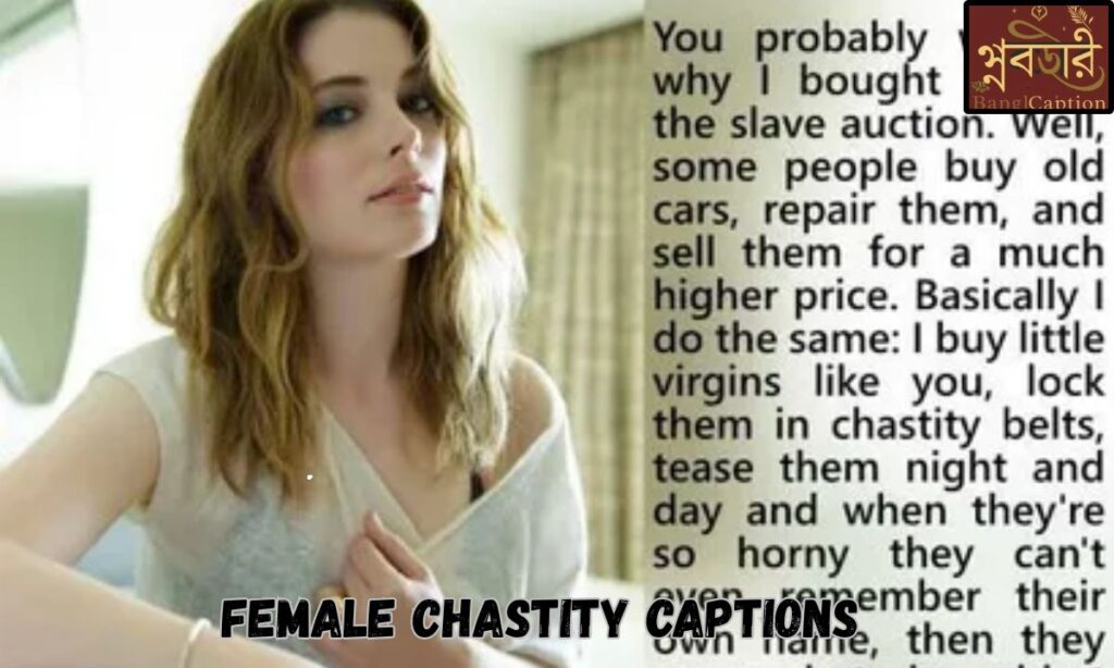 Female Chastity Captions