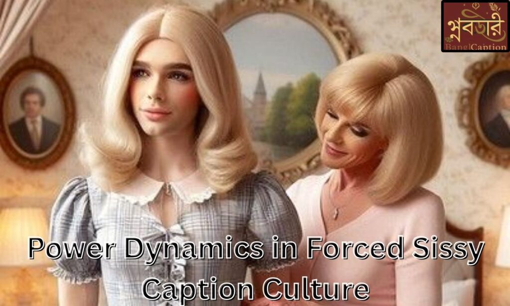 Power Dynamics in Forced Sissy Caption Culture