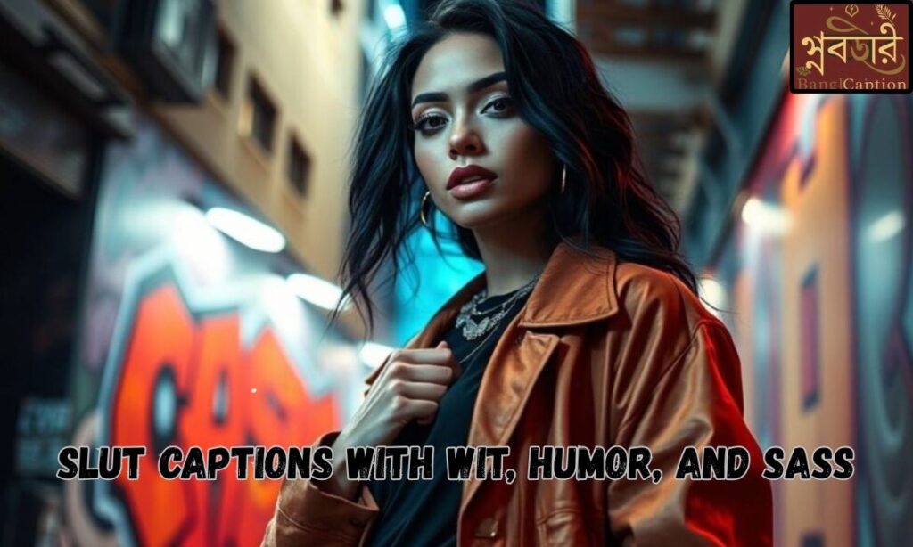 Slut Captions with Wit, Humor, and Sass